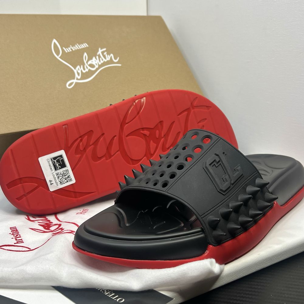 Louboutin "Take it Easy" Slides