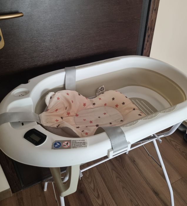 Cadita pliabila bebe cu suport