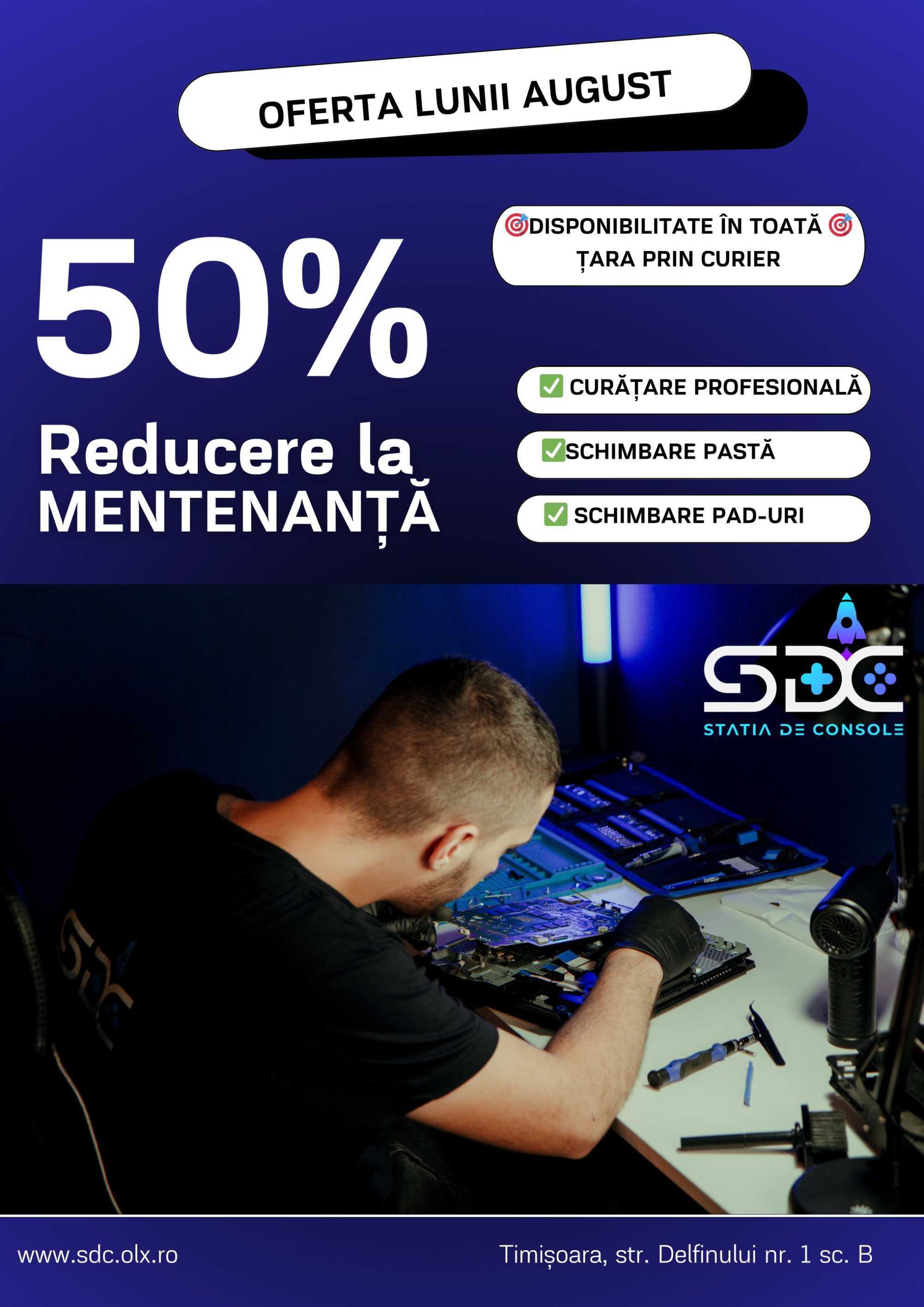 OFERTA!! MENTENANTA Console: Xbox ONE/S/X, Series, PS4 PRO/Slim, Ps5
