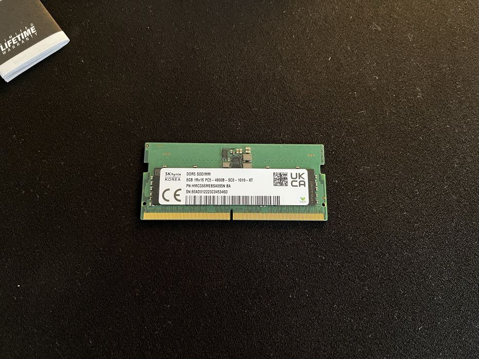 DDR5 8gb, оперативная память So-Dimm для ноутбука
