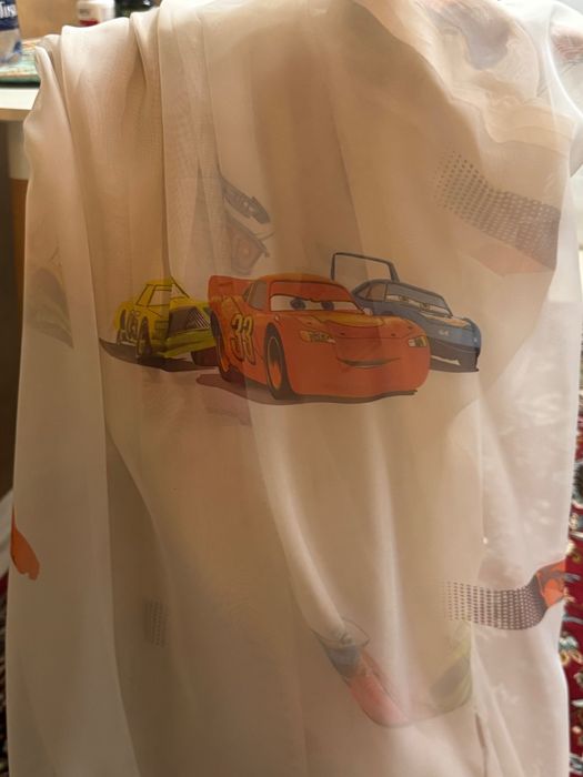 Perdele cu model Cars