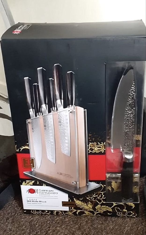Set cutite profesionale DamaShiro