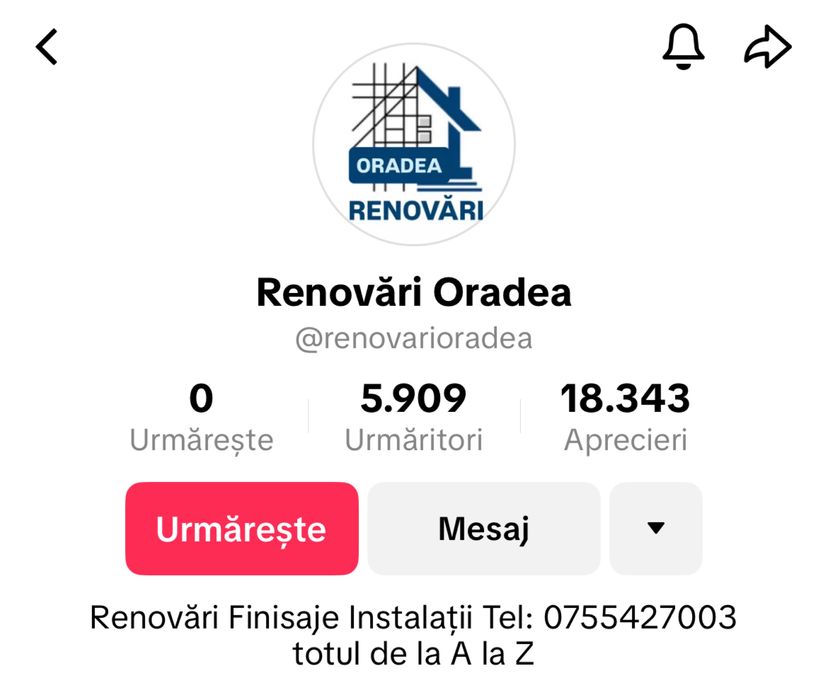 Renovari Finisaje Instalatii