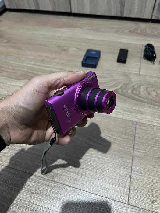 Aparat foto digital Canon IXUS 255 HD WI-FI FULL HD,card32gb+accesorii