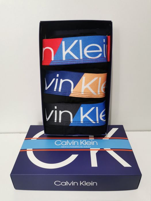 Boxeri bărbați - Calvin Klein / 95 % bumbac, 5% elastan