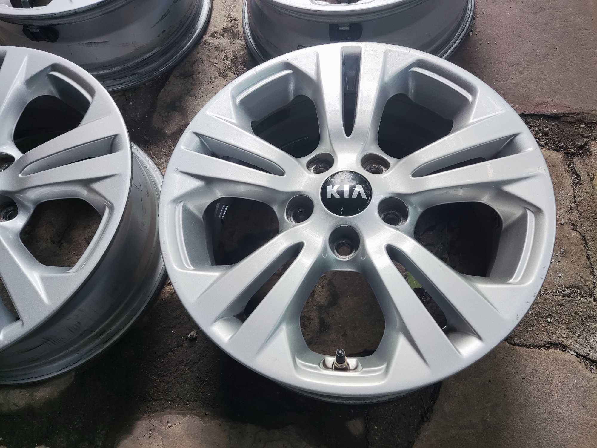 Киа 16 цола 5x114,3 оригинални лети джанти 5х114,3 Kia