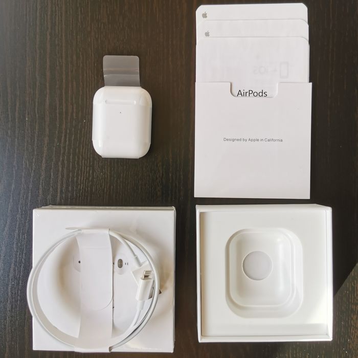 AIRPODS Generatia 2/Gen2/Wireless/Sigilate/Noi  + HUSA GRATUITA