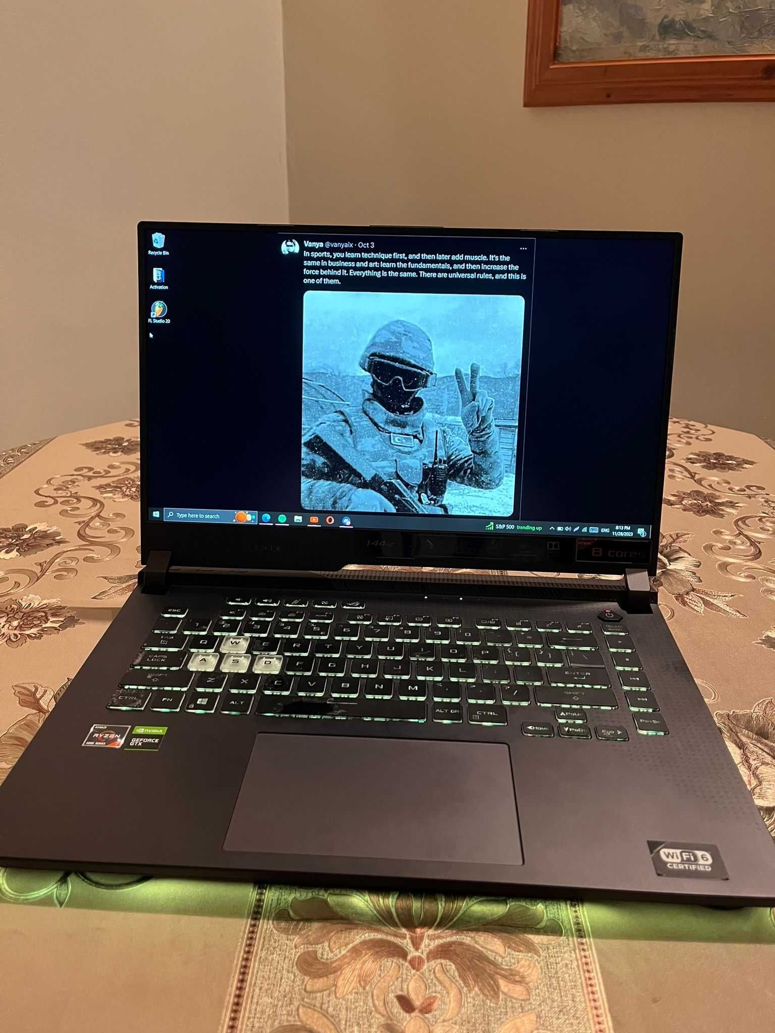 Laptop Asus ROG STRIX G513lh