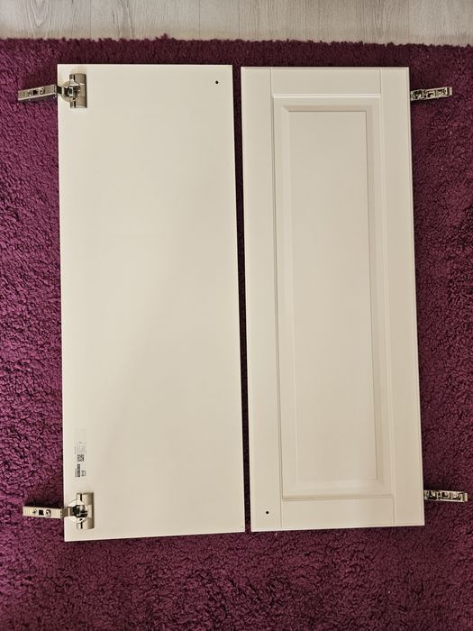 2 bucăți ușă BODBYN cu 4 balamale UTRUSTA cu amortizor