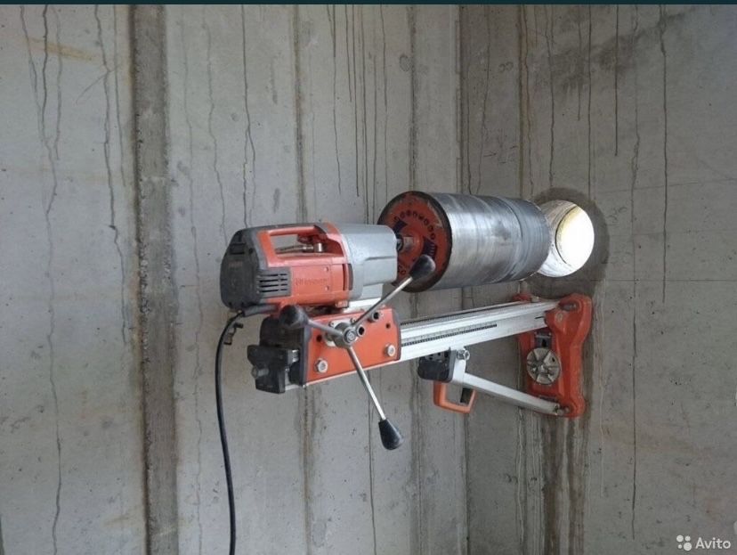 Алмазное сверление, бурение, бетон тесу.