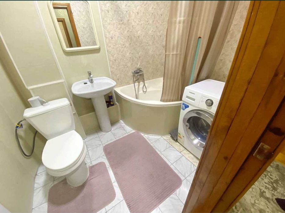 В аренду квартира полностью укомплектована на мОйбек .600$