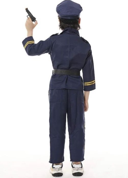 Детски костюм на Полицай с Аксесоари, Детски полицейски костюм