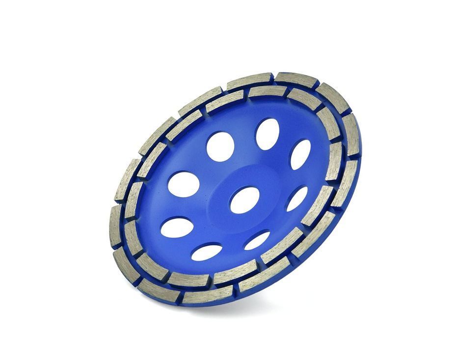 Disc diamant dublu segmentat pentru slefuit 180mm geko