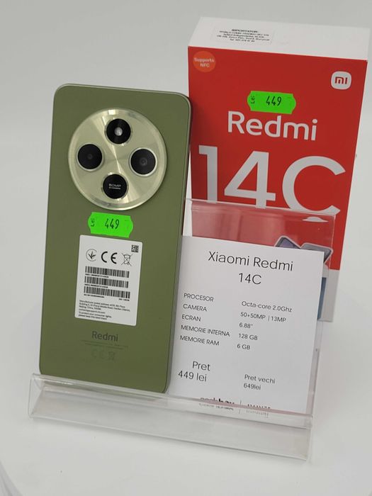 Xiaomi Redmi 14C 128GB 6GB RAM Garantie 24 Luni CashBox