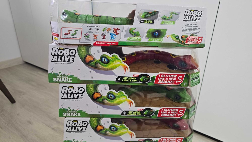 Jucarie Sarpe Robo Alive