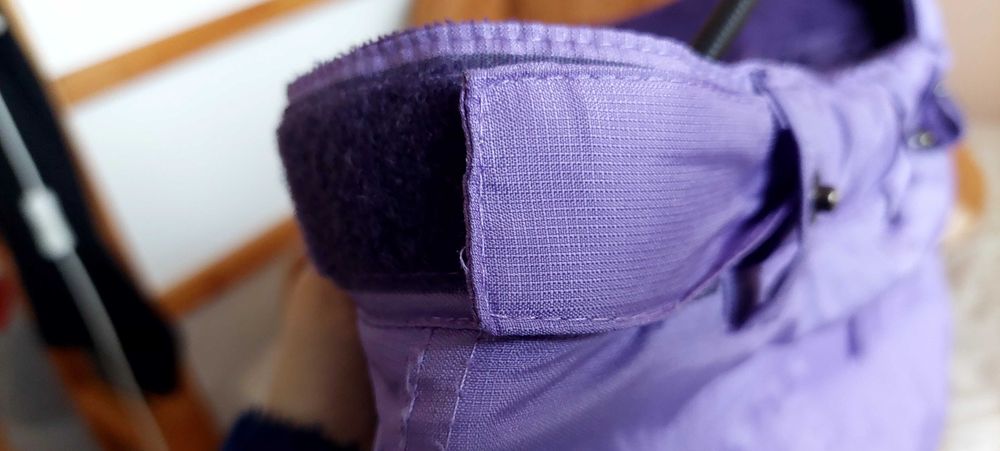 Pantaloni de ski mov fete marime 140