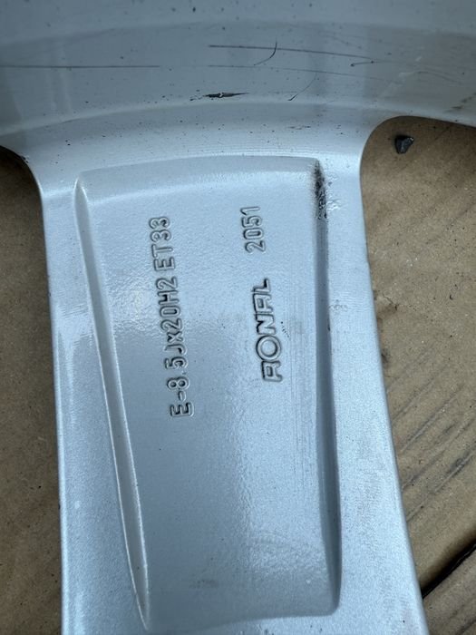 Оригинални алуминиеви джанти Audi 20” 8.5J ET33 5x112 за  A6 A7 Q5 Q7