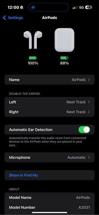 AirPods Gen 2 Wireless Charging Case