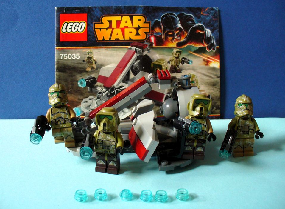 LEGO® Star Wars- Episode III Отмъщението на ситите75037,75035 и 75042