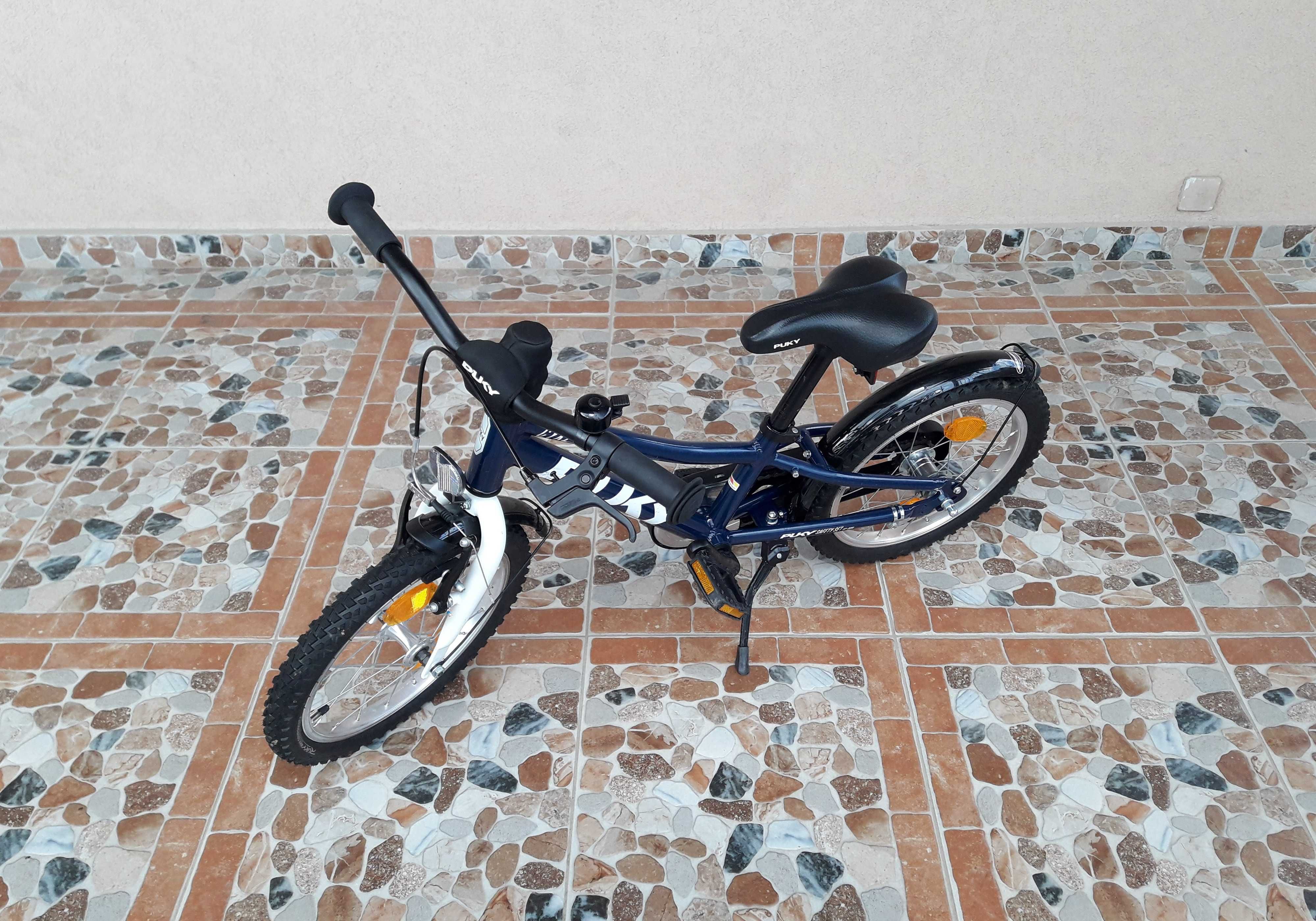 Bicicletă pentru copii 16’ PUKY CYKE 16-1, ALUMINIU – albastru