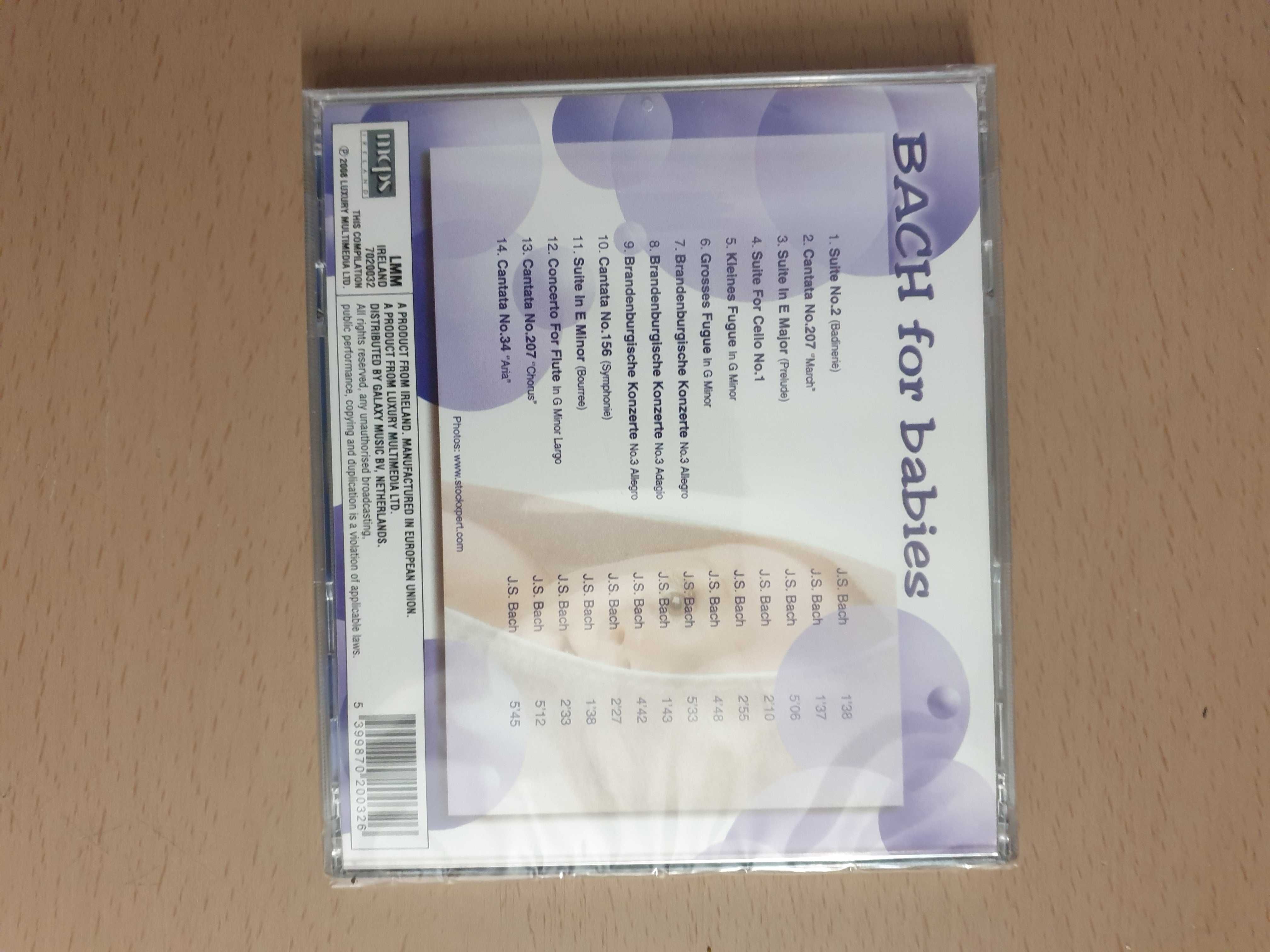 CD audio Bach for Babies