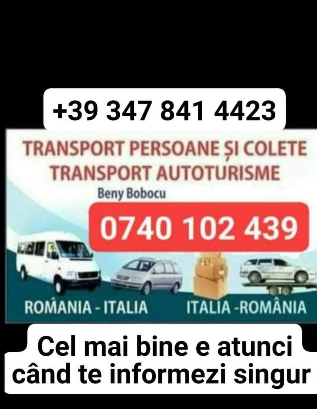 Transport Persoane și Colete