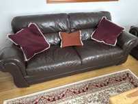 Vand două sofa piele!!!