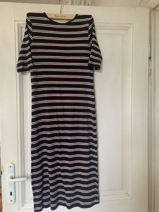 НОВА рокля "Есмара" от Лидл  –райе ,номер 40/42 с къс ръкав–с етикет