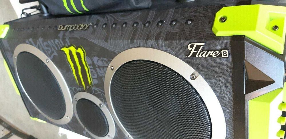 Bumpboxx Flare8 Bluetooth/ Boombox -MONSTER EDITION