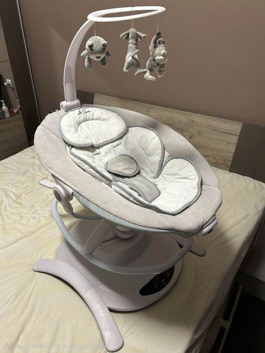 Електрическа люлка Cangaroo La Scala, Мента, 0 месеца +