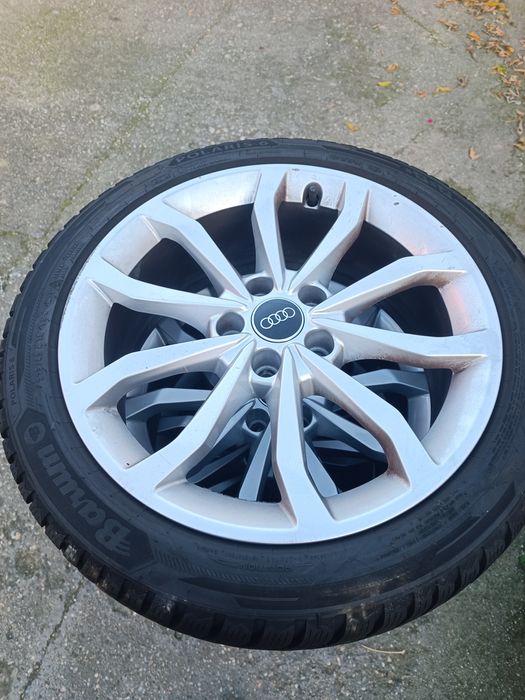 Jante Audi R 18 S-Line A4 B9 cu Cauciucuri Iarnă Noi