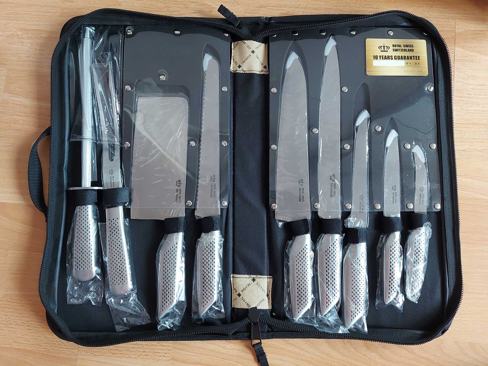 Комплект кухненски тенджери и ножове