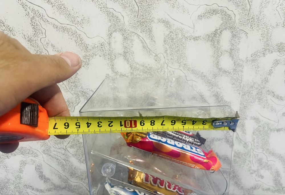 mini vitrina orgsteklo