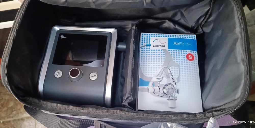 Автоматичен BiPAP апарат RESmart GII T-25A-комплект нови тръба и маска