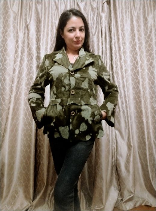 Пиджак Италия с замшей