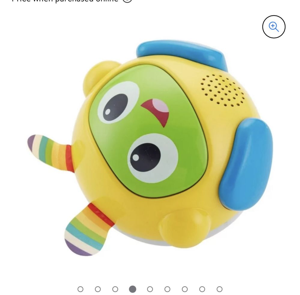 Robotel minge fisher price