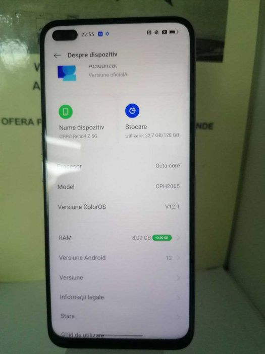 oppo reno 4z (m2) star amanet