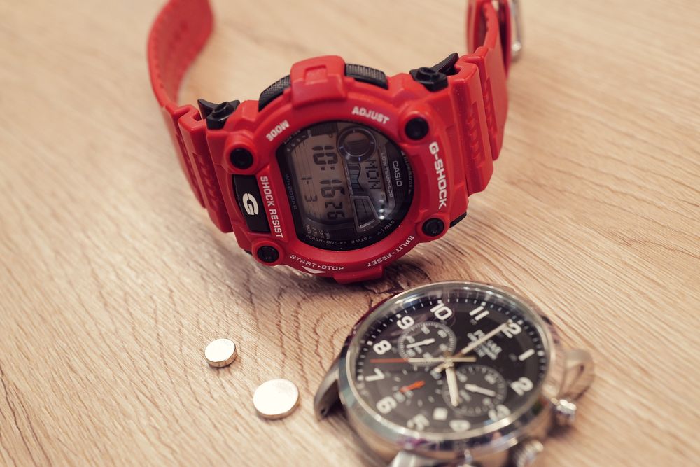 Ceasuri Casio G-shock si Pulsar Choronograph ceas quartz
