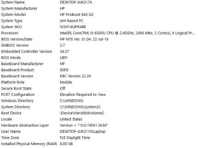 Лаптоп HP 640 G2