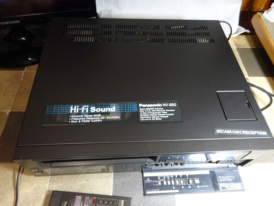 Video recorder vintage Panasonic /National NV-850 VHS HiFi stereo