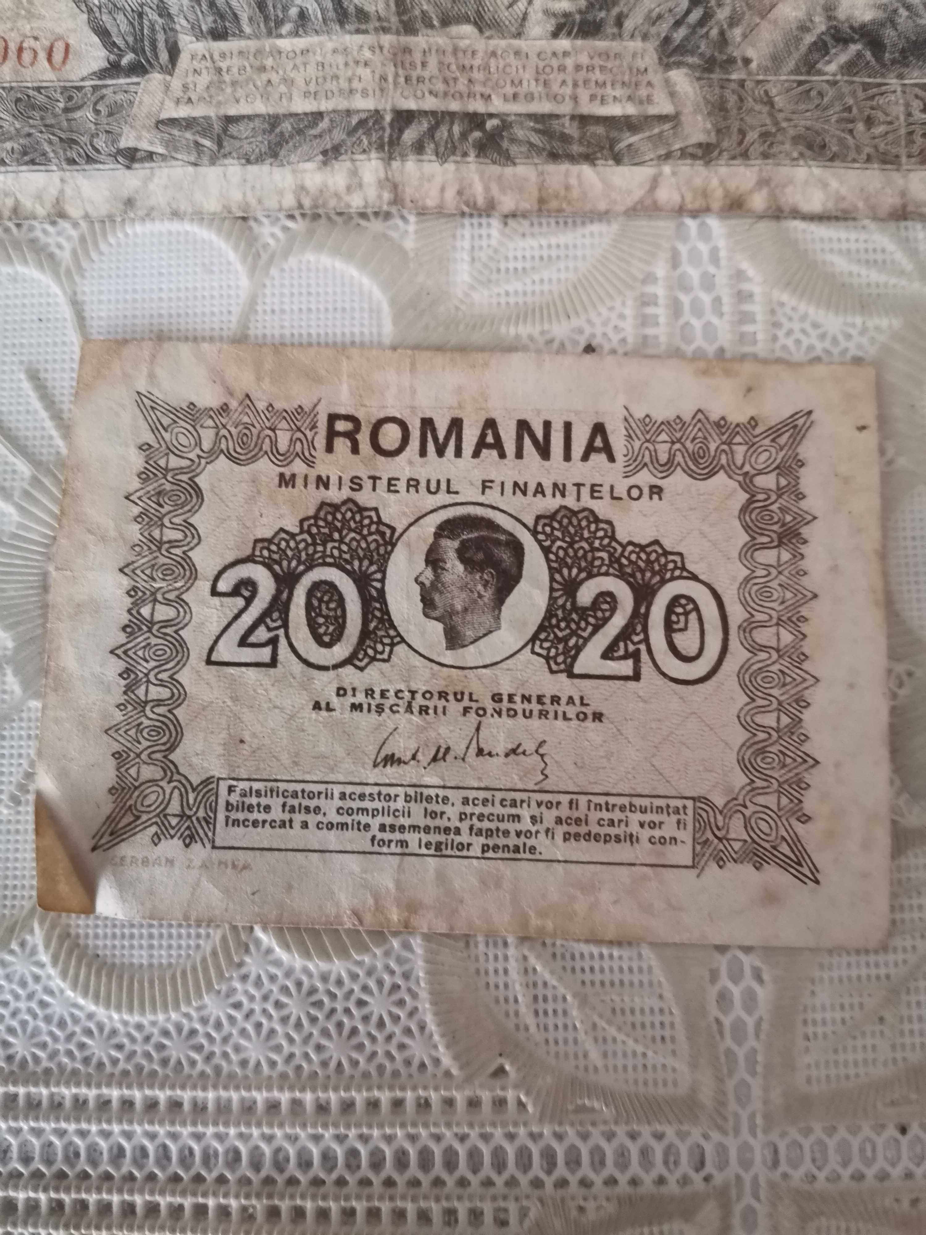 Bancnote romanesti si straine vechi si rare