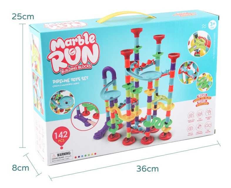 Конструкторы Marble Run -мечта Вашего ребенка. 142 детали- большой!