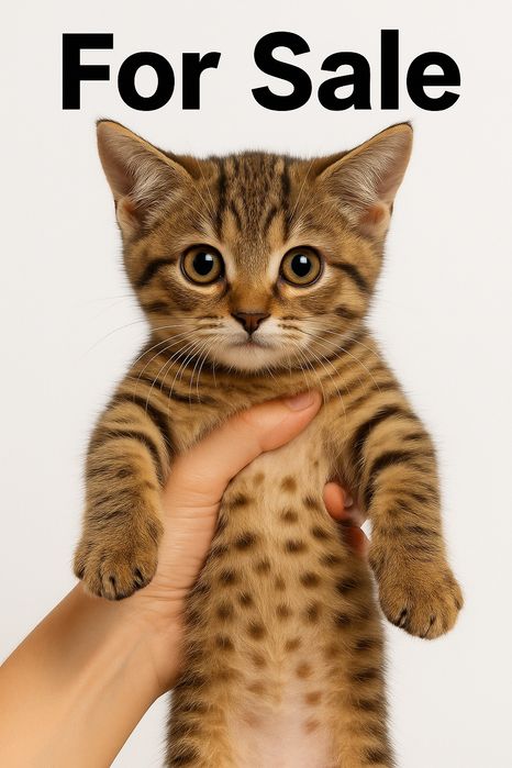 Шотландская прямоухая девочка