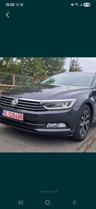 Passat 2018 1.6tdi carte RAR  efectuată