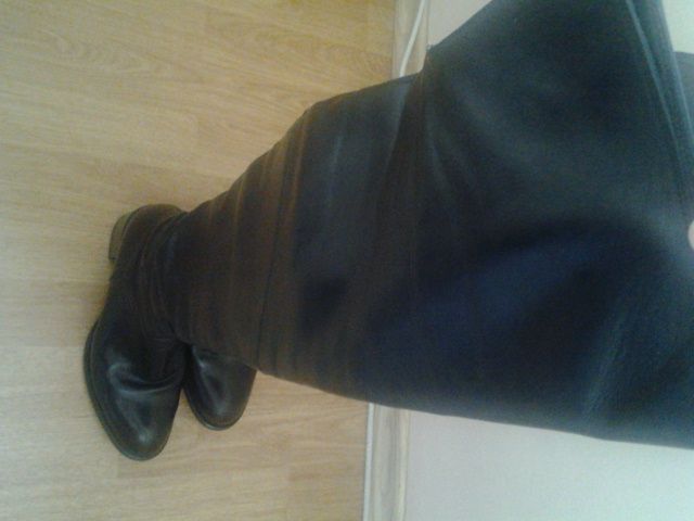 cizme inalte din piele marime 37