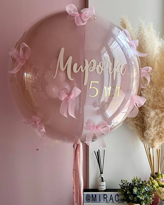 Шарики шары на выписку девочке мальчику роддом праздник
