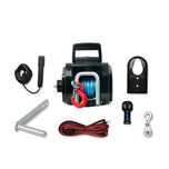 Troliu portabil HUSAR WINCH sufa sintetica special 6000 lbs(trage 2722 kg)