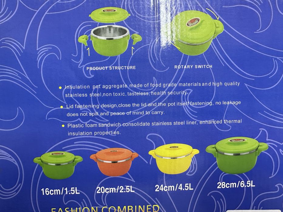 Set 4 Casolete termice camping rulota autorulota grădina