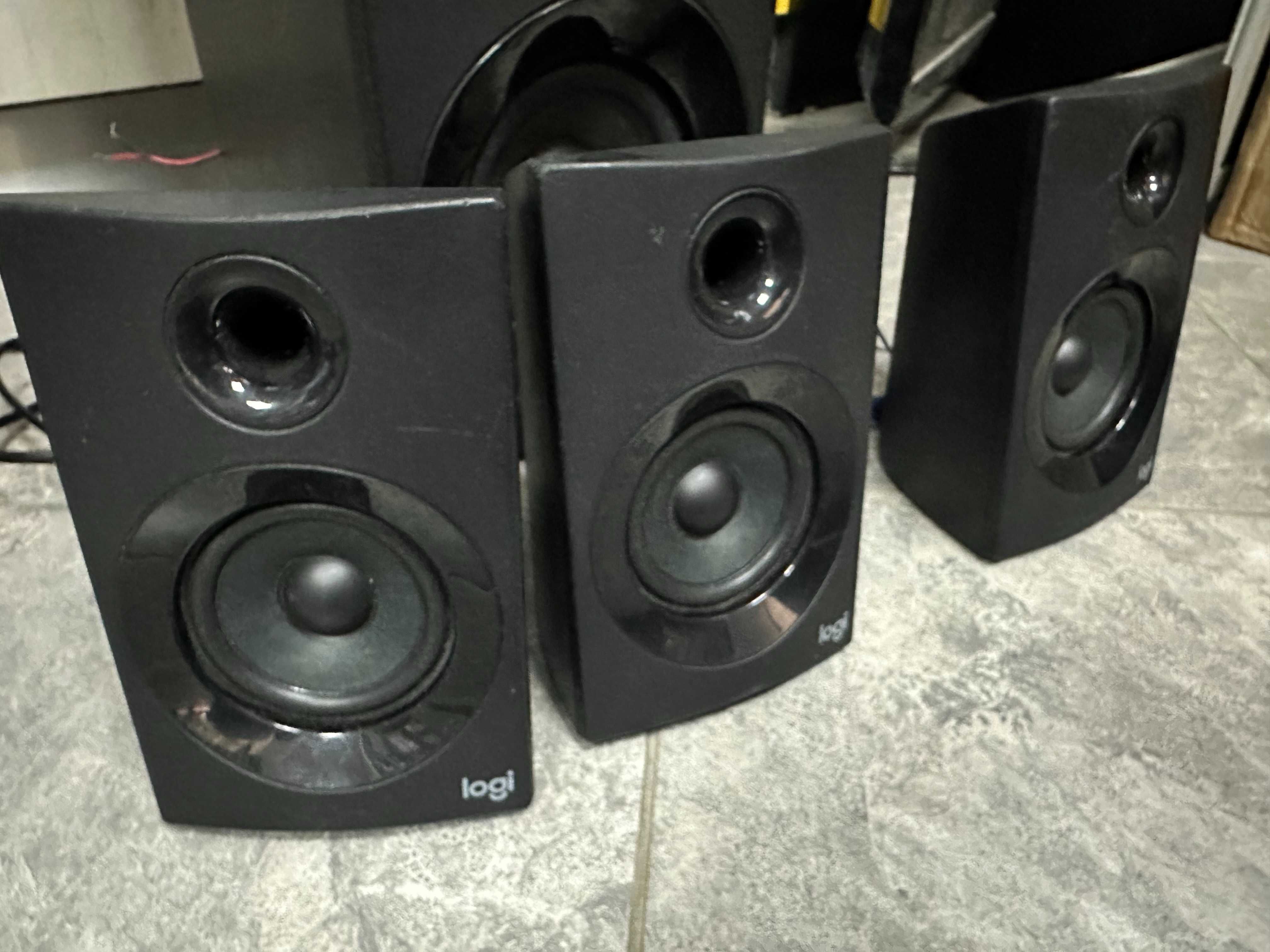Тонколони , буфер Logitech Z607 5.1, Bluetooth 4.1 за компютър