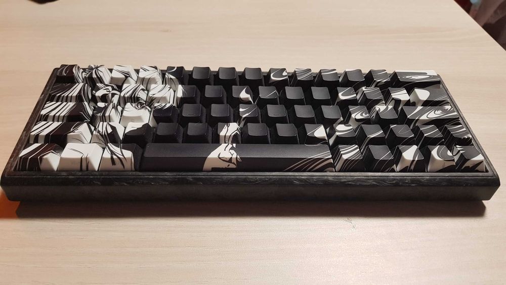 WLMOUSE YING63 (Magnetic) Forged Carbon Fiber Keyboard